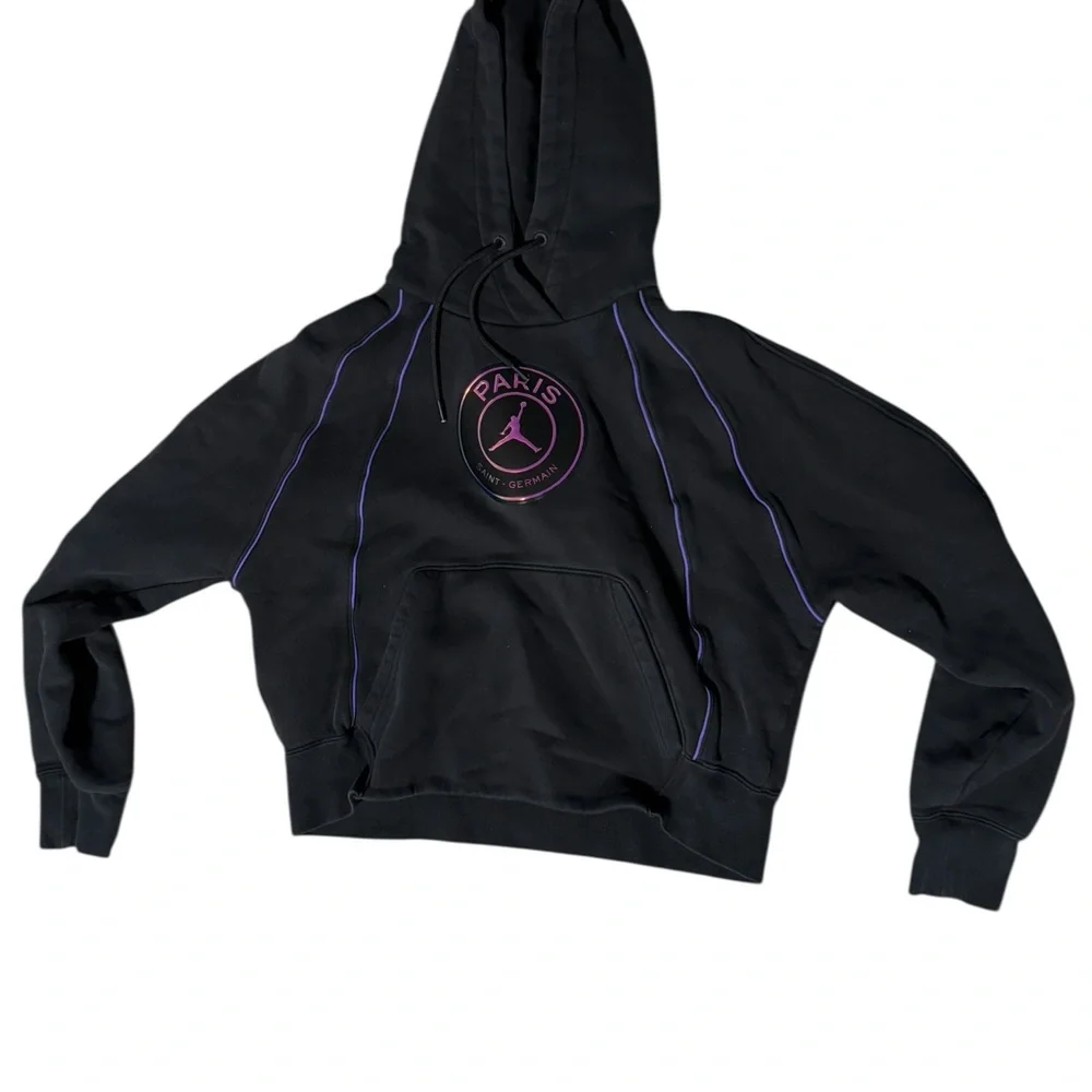 Nike Air Jordan Paris Saint Germaine Hoodie with Holographic Logo